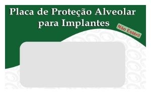 Placa de Proteção Alveolar Implantes